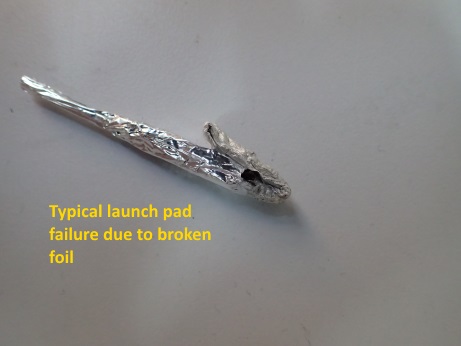Launch pad failure