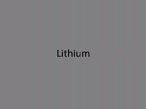 Nitrocellulose - lithium