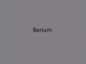 Nitrocellulose - barium